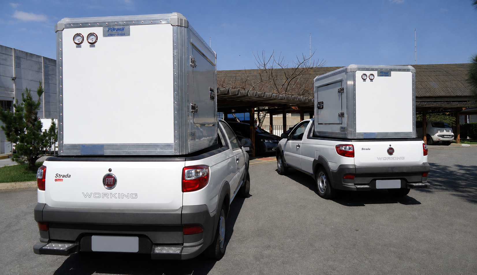 Box Ice Truck